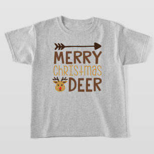 T-shirt Merry Christmas Deer