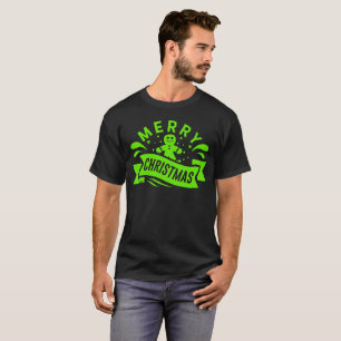 T-shirt MERRY CHRISTMAS drôle homme en pain d'épices