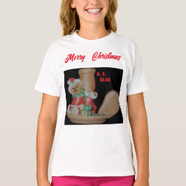 T-SHIRT MERRY CHRISTMAS G.E.BEAR