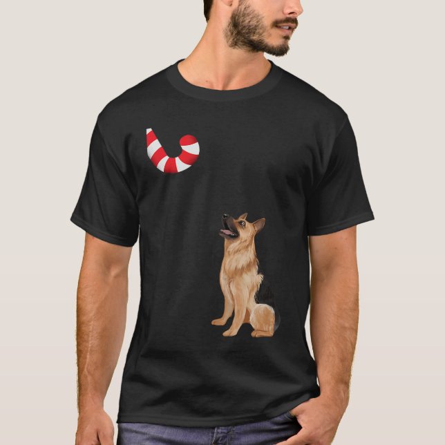 T-shirt Merry Christmas Mister Dog  1 (Devant)