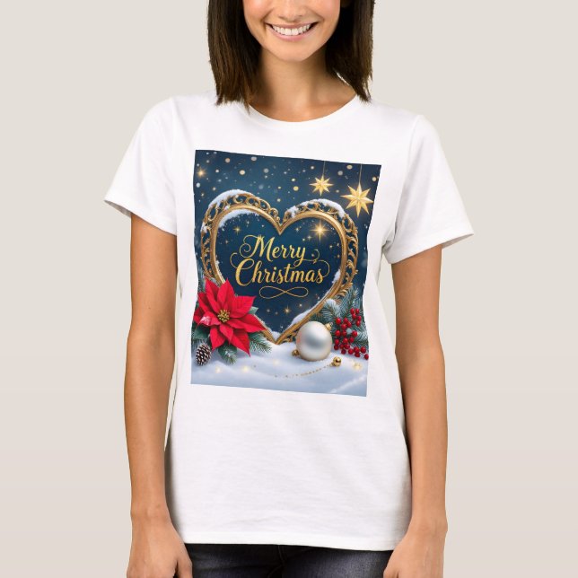 T-shirt Merry Christmas Shirt (Devant)
