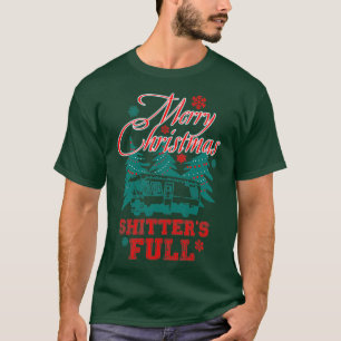 T-shirt Merry Christmas Shitters Full