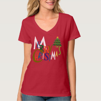T-SHIRT MERRY CHRISTMAS TEE - SHIRT