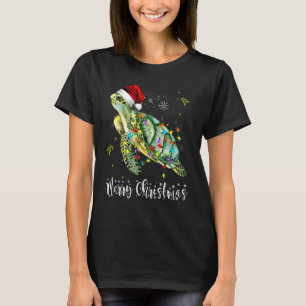 T-shirt Merry Christmas Turtle