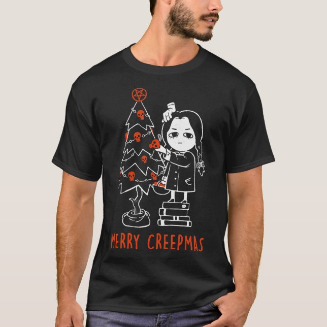 T-shirt Merry Creepmas (Devant)