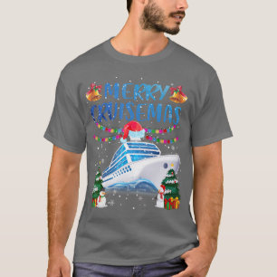 T-shirt Merry Cruisemas Famille Croisière Noël 2022 Drôle