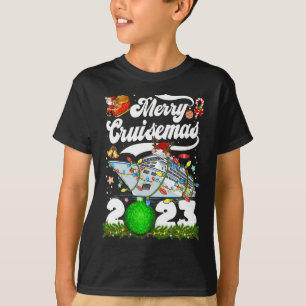 T-shirt Merry Cruisemas Famille Croisière Noël 2023 Amusan