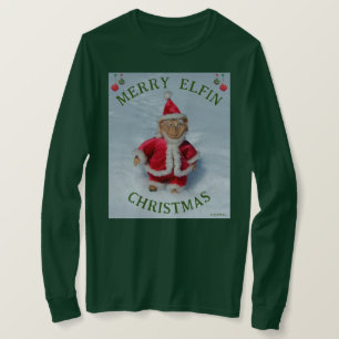 T-shirt MERRY ELFIN CHRISTMAS - Art Portable
