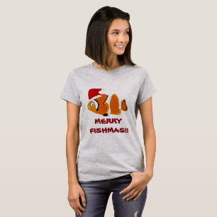 T - Shirt "Merry Fishmas"