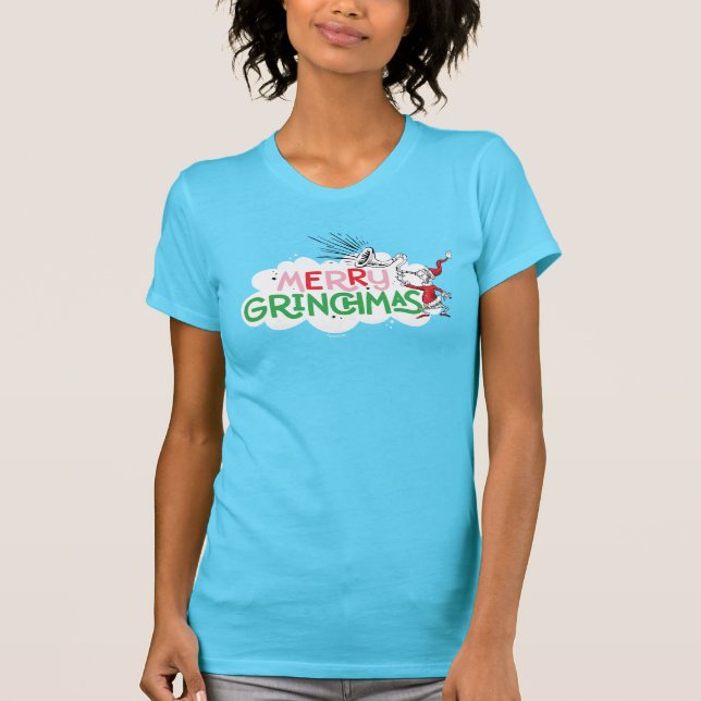 T-shirt Merry Grinchmas Mister Grinch (Devant)