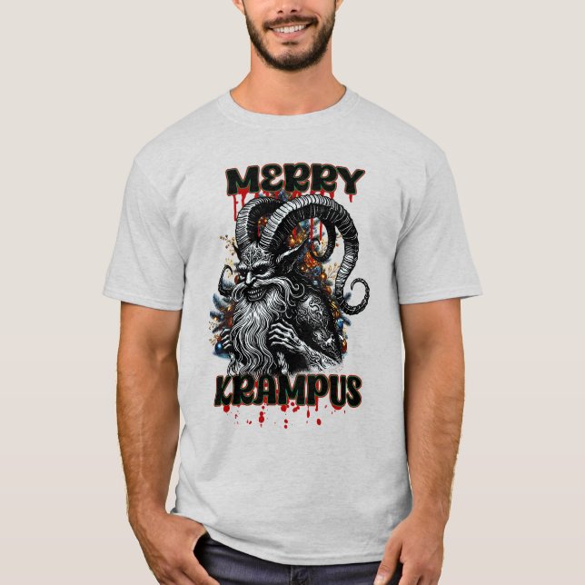T-shirt Merry Krampus (Devant)