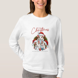 T-shirt Merry Mice Trio : Whisking You Christmas Cheer