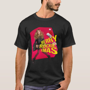 T-shirt Merry Rockin Xmas Christmas rock & roll girl migno