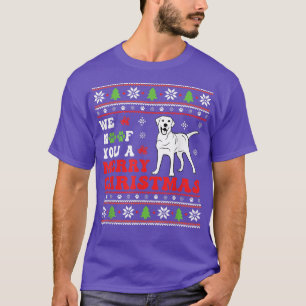 T-shirt Merry Woofmas Lab Amateurs Merry Xmas Amoureux des