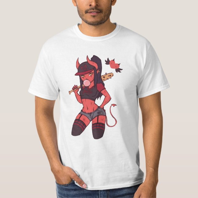 T-shirt Meru le succubus (Devant)