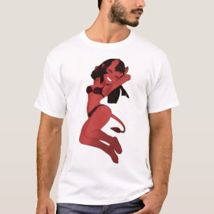 T-shirt Meru Le Succubus Cute Trendy Stiker-Bad Girl