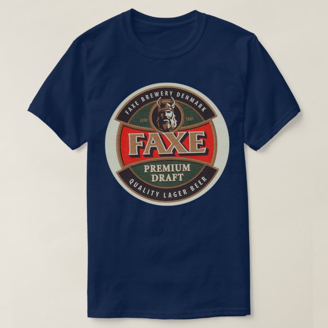 T-shirt merveille à bière haute qualité fax (Design devant)