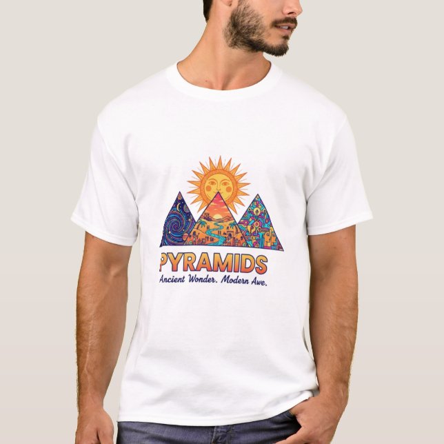 T-SHIRT MERVEILLE ANCIENNE. ÉMERVEILLEMENT MODERNE (Devant)