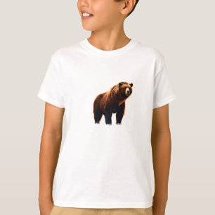 T-shirt Merveilles de la faune américaine – Aigle à tête b