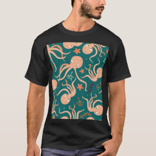 T-shirt Merveilles sous-marines : Octopus Starfish Dance