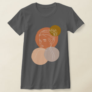 T-shirt Merveilleuse aquarelle design femme
