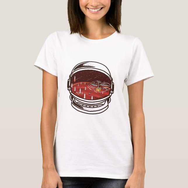 T-shirt Merveilleuse personne sur Mars Ver 2 (Devant)