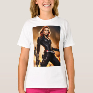 T-shirt Merveilleux Black Widow Hommage Tee