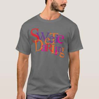 T-shirt Merveilleux Chéri Darling rétro