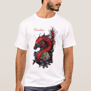 T-shirt Merveilleux dragon chinois