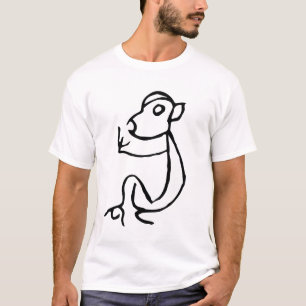 T-shirt Merveilleux Zodiac-Singe Chinois-#001-02-