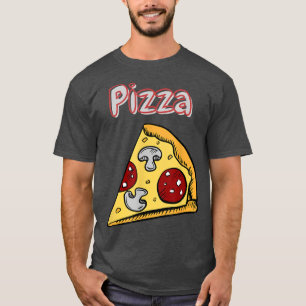 T-shirt Mes Amateurs De Pizza Préférés Plus De Tranches S'