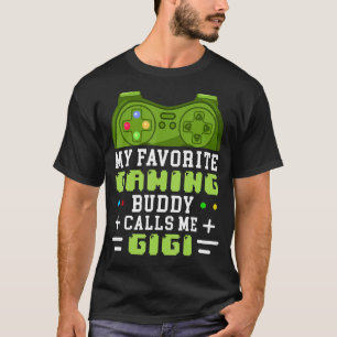 T-shirt Mes Amies De Jeux Préférées Appelez-Moi Gigi Famil