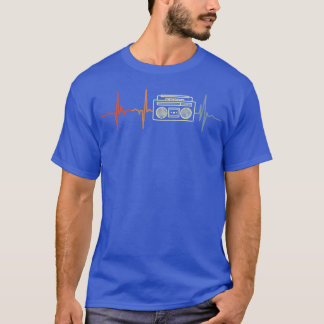 T-shirt Mes battements de coeur pour les amis de la musiqu
