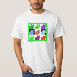 T-shirt Mes chats irlandais chanceux indiquent…