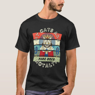 T-shirt Mes chats sont des royautés de pure race Graphique