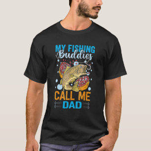 T-shirt Mes Copains de Pêche M'appellent Papa Vêtements de