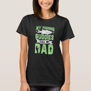 T-shirt Mes copains de pêche m'appellent Papa Vêtements de