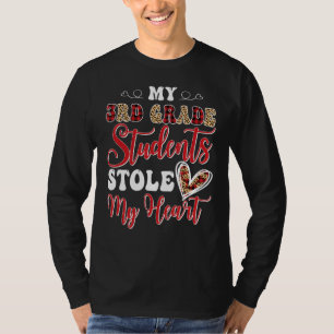 T-shirt Mes élèves de 3e année m'ont volé le coeur heureux