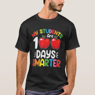 T-shirt Mes élèves sont 100 jours plus intelligents 100e j