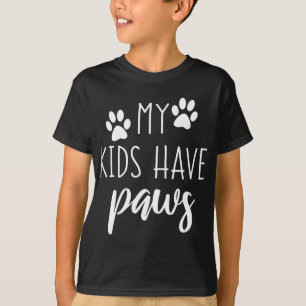 T-shirt Mes Enfants Ont Des Paquets Joli Amoureux des chat