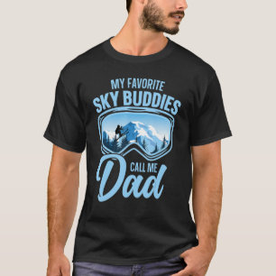 T-shirt Mes Épouses De Ski Mes Épouses De Ski Préférées Ap