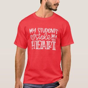 T-shirt Mes Étudiants M'Ont Volé Le Coeur Mes Étudiants So