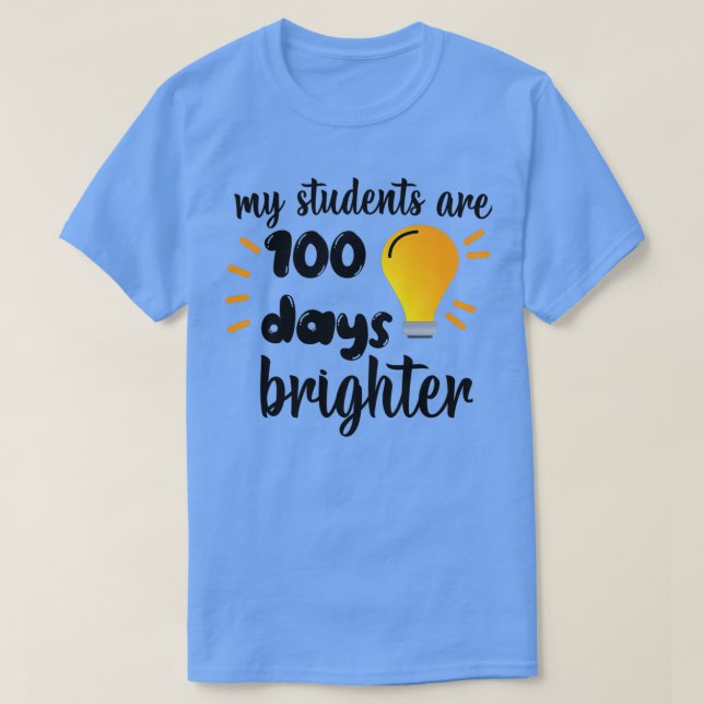 T-shirt Mes Étudiants Ont 100 Jours De Brighton 1 (Design devant)