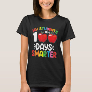 T-shirt Mes étudiants sont 100 jours plus intelligents 100