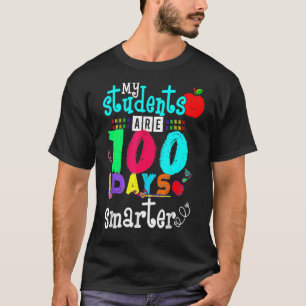 T-shirt Mes étudiants sont 100 jours plus intelligents 100