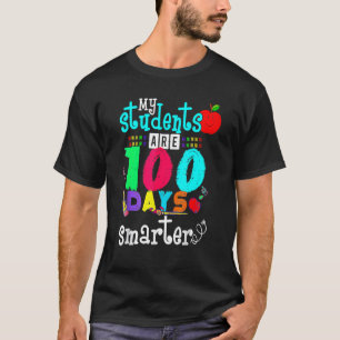 T-shirt Mes étudiants sont 100 jours plus intelligents 100
