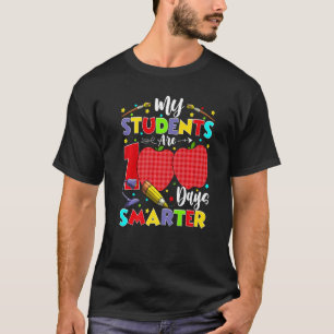 T-shirt Mes Étudiants Sont 100 Jours Smarter School Cadeau