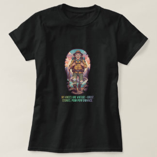 T-shirt Mes genoux sont de vieilles histoires de mauvaise