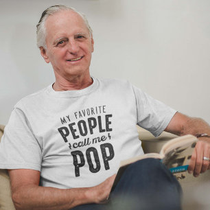 T-shirt Mes Gens Favoris M'Appelent Pop