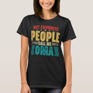 T-shirt Mes Gens Préférés M'Appelent Fête Vintage Des Mère